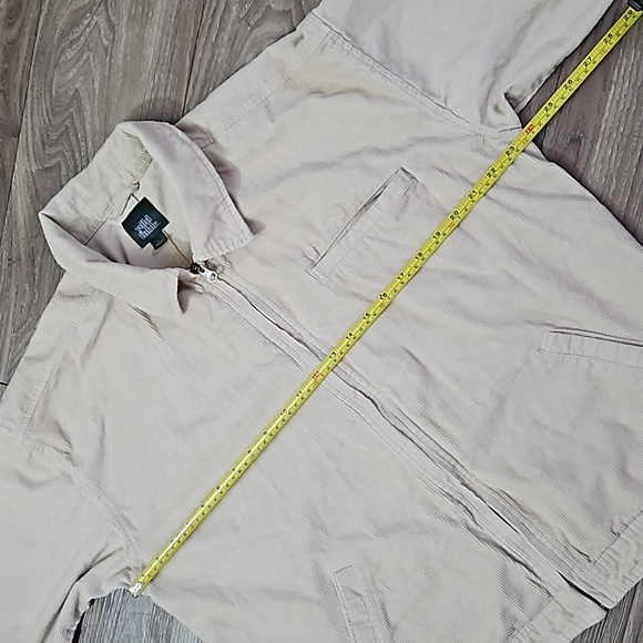 Wild Fable Oatmeal Corduroy Jacket Women's Large EUC - Picture 9 of 14